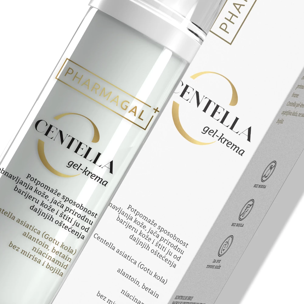 Centella gel-krema