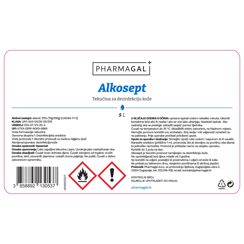 Alkosept, antiseptik za kožu